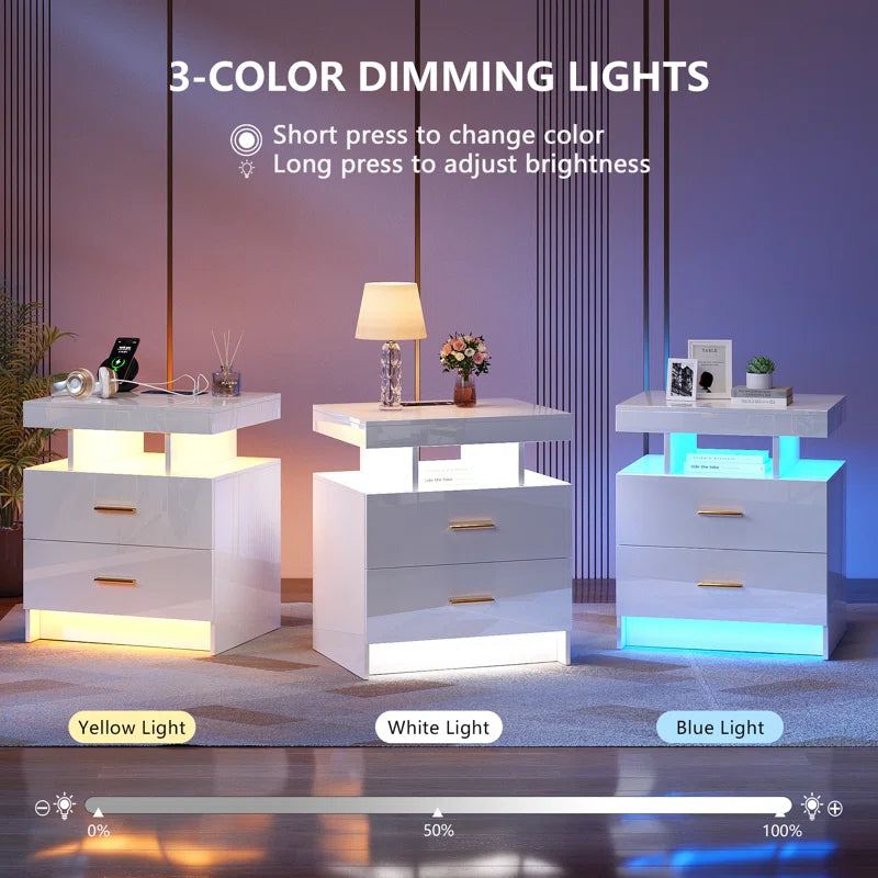 Ashten 2 - Drawer Nightstand