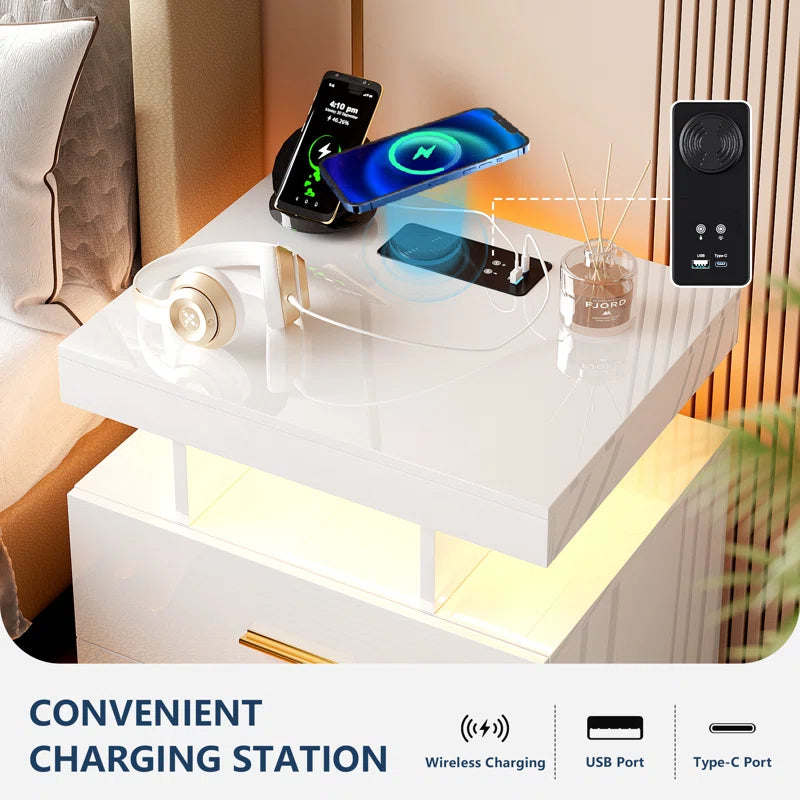 Ashten 2 - Drawer Nightstand