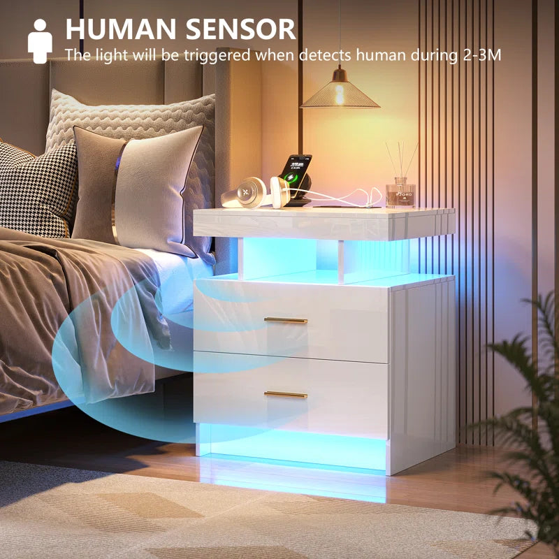 Ashten 2 - Drawer Nightstand