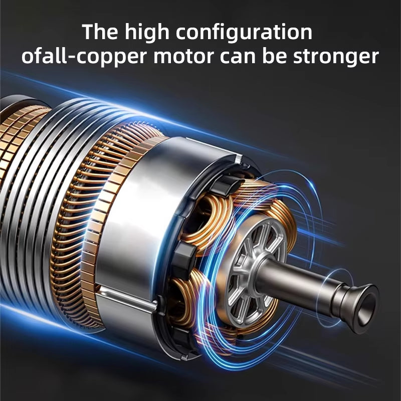 2 in 1 Turbo Blower Electric Wireless Powerful Vehicle-Mounted Blower Vacuum Cleaner for Home Car Leaf Snow Remover Air Blower