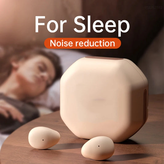 Experience Ultimate Comfort with Wireless Bluetooth Mini In-Ear Sleep Earbuds Featuring Advanced Noise Cancelling Technology