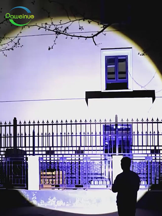 Ultimate High-Power Tactical Flashlight: Versatile LED Light with Built-In Batter and Type-C Charging for Every Adventure